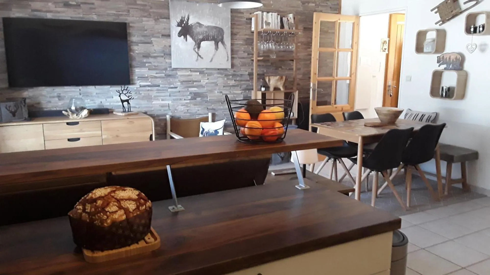 Lumineux Appt 2 Chambres Sur Les Hauteurs De Briancon, Terrasse Et Garage